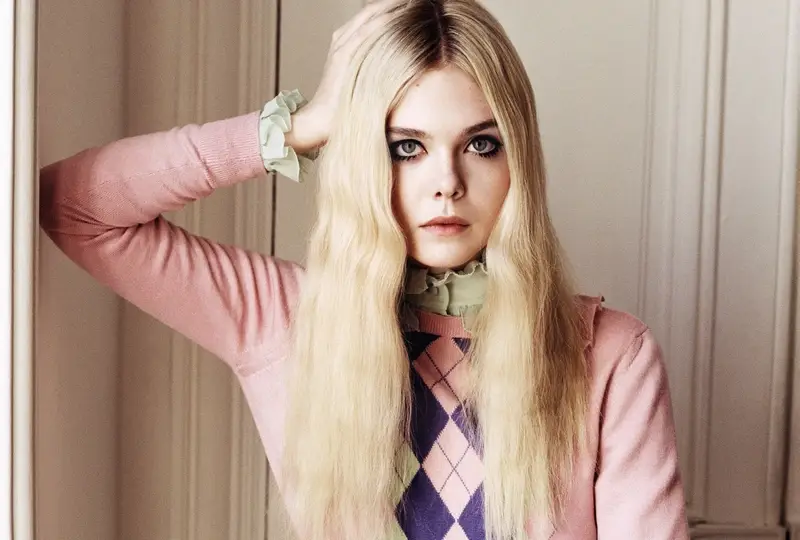 Elle Fanning by Angelo Pennetta for Vоgue UK June 2014 / AvaxHome