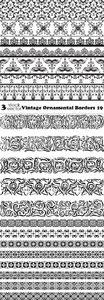 Vectors - Vintage Ornamental Borders 19