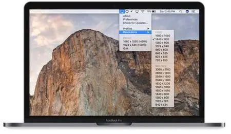 QuickRes 4.4.2 Mac OS X