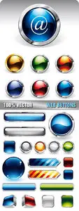 Stock Vector - Web Buttons