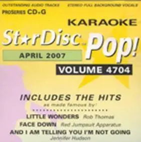 StarDisc Vol. 4704 Pop (14 Song) Karaoke