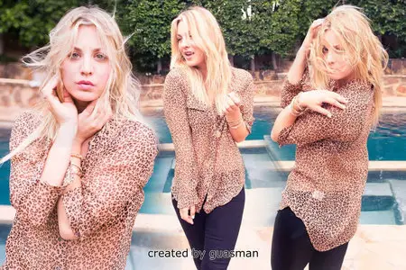Kaley Cuoco - The Coveteur Photoshoot 2012