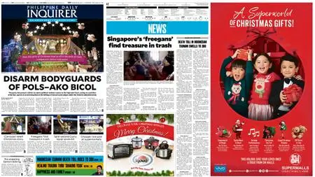 Philippine Daily Inquirer – December 25, 2018