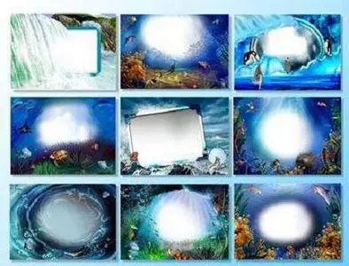 Frames For A photoshop - Aquatica