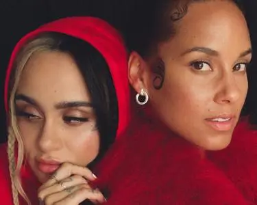 Alicia Keys & Kehlani by Kanya Iwana for Rolling Stone November 2021