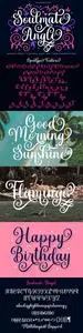 Soulmate Angle - Luxurious Script Font