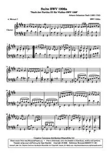 BachJS - BWV 1006a - Menuet I