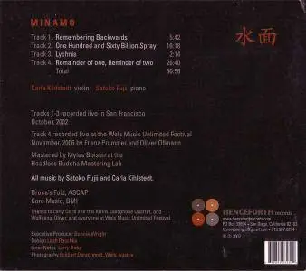 Carla Kihlstedt & Satoko Fujii - Minamo (2007)