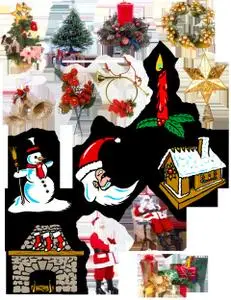 X-Mas & New Year Clipart: Set 7