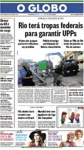 O Globo - 22 de março de 2014 - Sábado