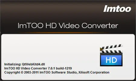 ImTOO HD Video Converter 7.5.0 Build 20120822