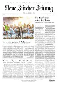 Neue Zurcher Zeitung  - 19 Dezember 2022