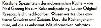 Indonesisch kochen leicht gemacht (Repost)