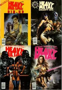 Heavy Metal Magazine, 1994 (Vol.17 №06, Vol.18 №01-05 + specials: Pin-Up, Greatest hits