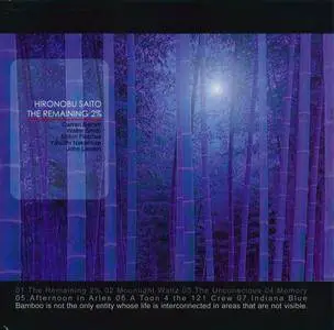 Hironobu Saito - The Remaining 2% (2004) {Fresh Sound New Talent FSNT179 rec 2003}