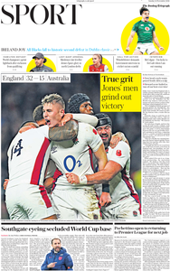 The Sunday Telegraph Sport - 14 November 2021