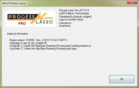 Bitsum Technologies Process Lasso Pro 6.7.0.14 + Portable