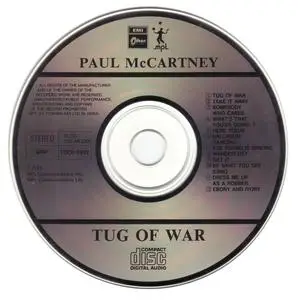 Paul McCartney - Tug Of War (1982) [1989, Japan]