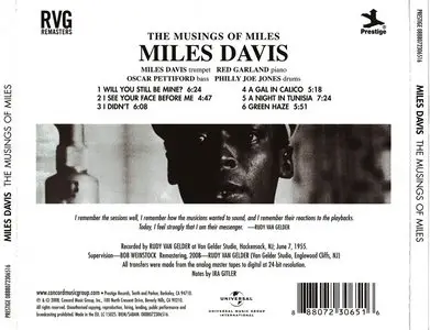 Miles Davis - The Musings Of Miles (1955) {2008 Rudy Van Gelder Remaster}