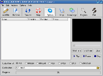 Witcobber RM to AVI MPEG WMV VCD SVCD DVD Converter 5.4