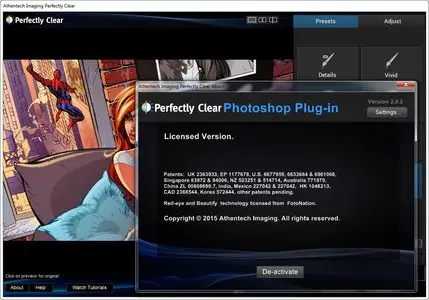 Athentech Perfectly Clear for Photoshop & Lightroom 2.0.2