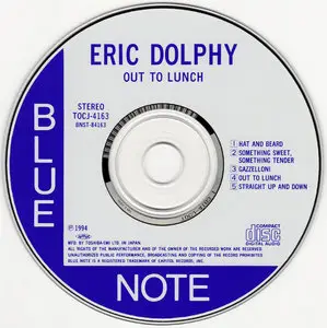 Eric Dolphy - Out To Lunch! (1964) {1996 Toshiba-EMI Japan, TOCJ-4163}