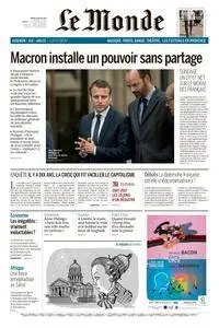 Le Monde du Mardi 4 Juillet 2017