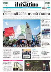 Il Mattino di Padova - 25 Giugno 2019