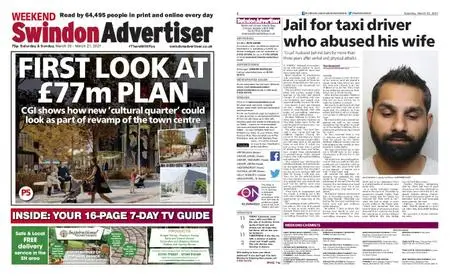 Swindon Advertiser – March 20, 2021