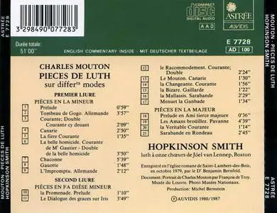 Hopkinson Smith - Charles Mouton: Pièces de Luth (1987)
