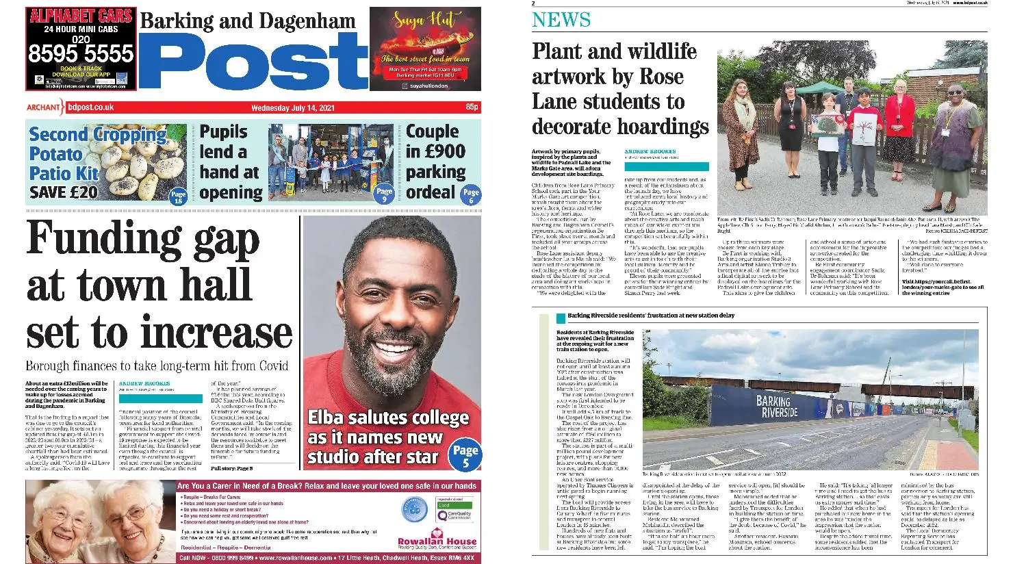Barking and Dagenham Post – July 14, 2021