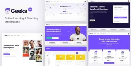 Geeks v1.3.0 - Online Learning Marketplace WordPress Theme