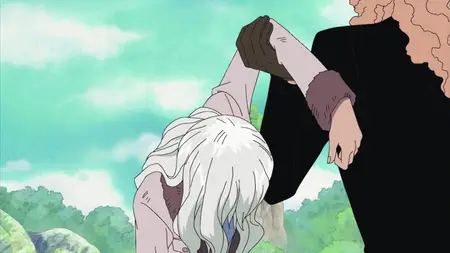 One Piece (1999 S11E51 Tragedy of Ohara! Fear of Buster Call! Koten Gars