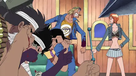 One Piece (1999 S11E32 A Man of Mystery Appears! His Name is Sogeking! Koten Gars