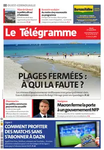 Le Télégramme Ouest Cornouaille - 27 Août 2024