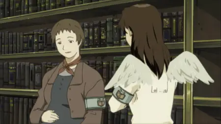 meow meow Haibane Renmei (2002 S01E05 Library Abandoned Factory The Beginning of the World gooder mkv" yEnc