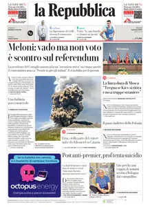 la Repubblica - 3 Giugno 2025