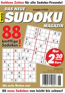 Das Neue Sudoku - Nr.6 2025