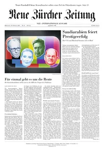 Neue Zürcher Zeitung International - 19 Februar 2025