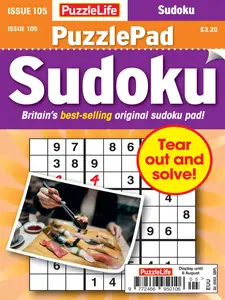 PuzzleLife PuzzlePad Sudoku - Issue 105 2024