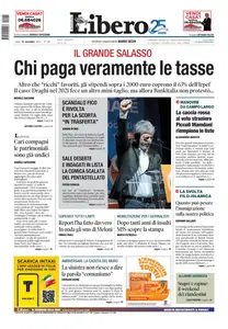 Libero - 10 Novembre 2025