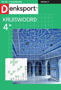 Denksport Kruiswoord 4 N.292 - 22 Augustus 2024