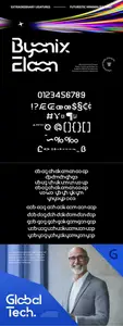 Byonix Elaon Space Futuristic Ligatures Fonts 4XT6FXF