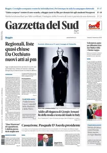 Gazzetta del Sud Reggio Calabria - 5 Settembre 2025