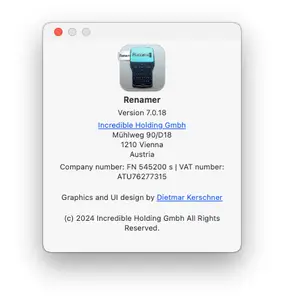 Renamer 7.0.18 macOS