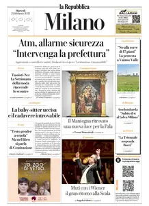 la Repubblica Milano - 25 Febbraio 2025