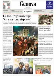 la Repubblica Genova - 21 Novembre 2025