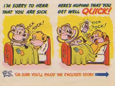 Im Sorry to Hear That You Are Sick Heres Hoping That You Get Well Quick  T-2002