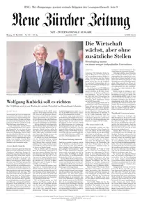 Neue Zürcher Zeitung International - 18 Mai 2026