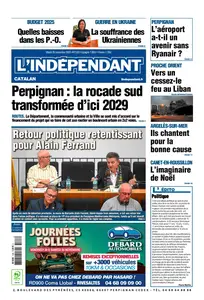 L'Indépendant - 26 Novembre 2024